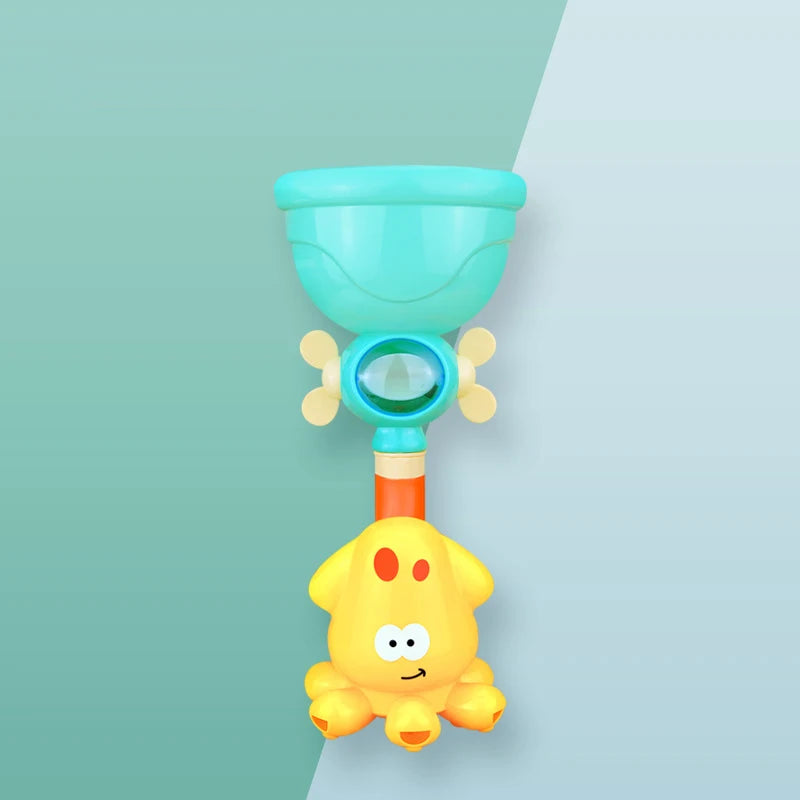 Baby Bath Toys Bathtub DIY Pipes Tubes Bath Time Water Game Spray Swimming Bathroom Toys for Toddlers Kids Gifts Birthday Gift