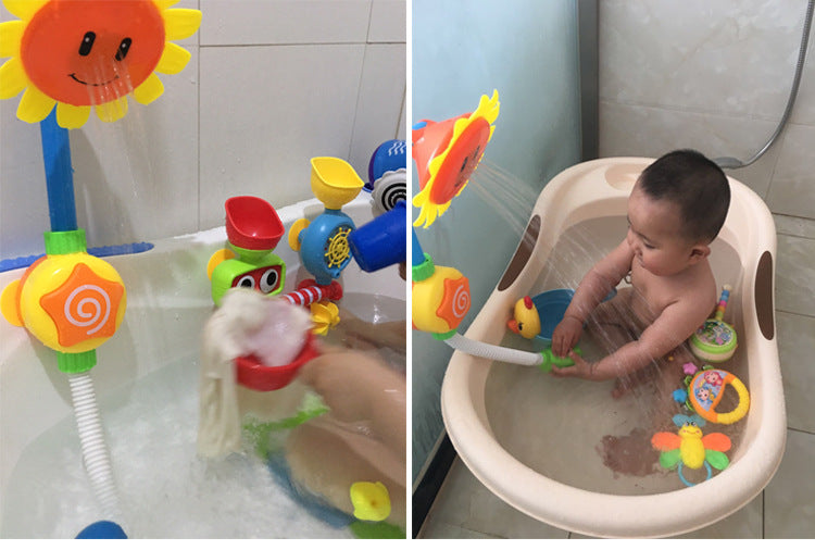 Newest plastic divers water pipes bath toy for kids