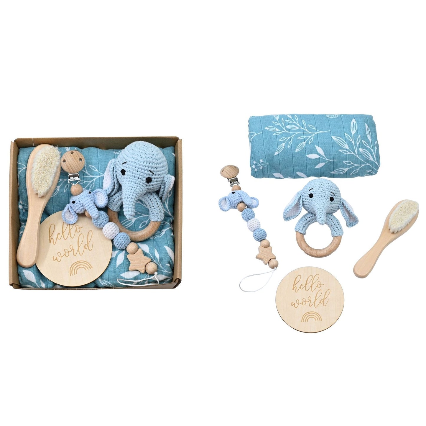Baby Newborn Gift Rattle Drum Suit