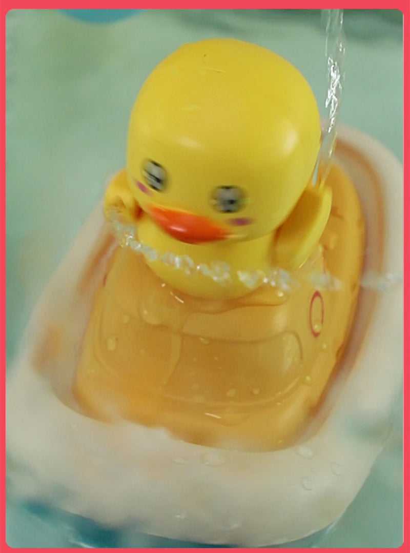 Baby Bath Toys Water Game Pirate Ship Duck Model Faucet Shower Electric Spray For Kids Swimming Bathroom Children Gifts