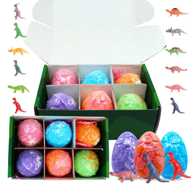 *Kids Surprise Bath Bomb: Hidden Random Toy + Immersive Bubble Bath, Safe Formula Non-Drying, Gentle Skin Care & Fun